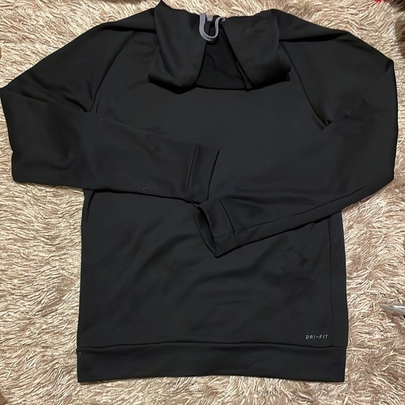 NIKE Black‎ Hoodie Sweatshirt - Picture 7 of 8